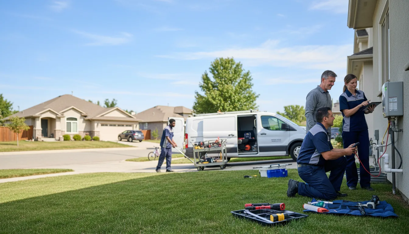 Tankless water heater service in Parris Island, SC